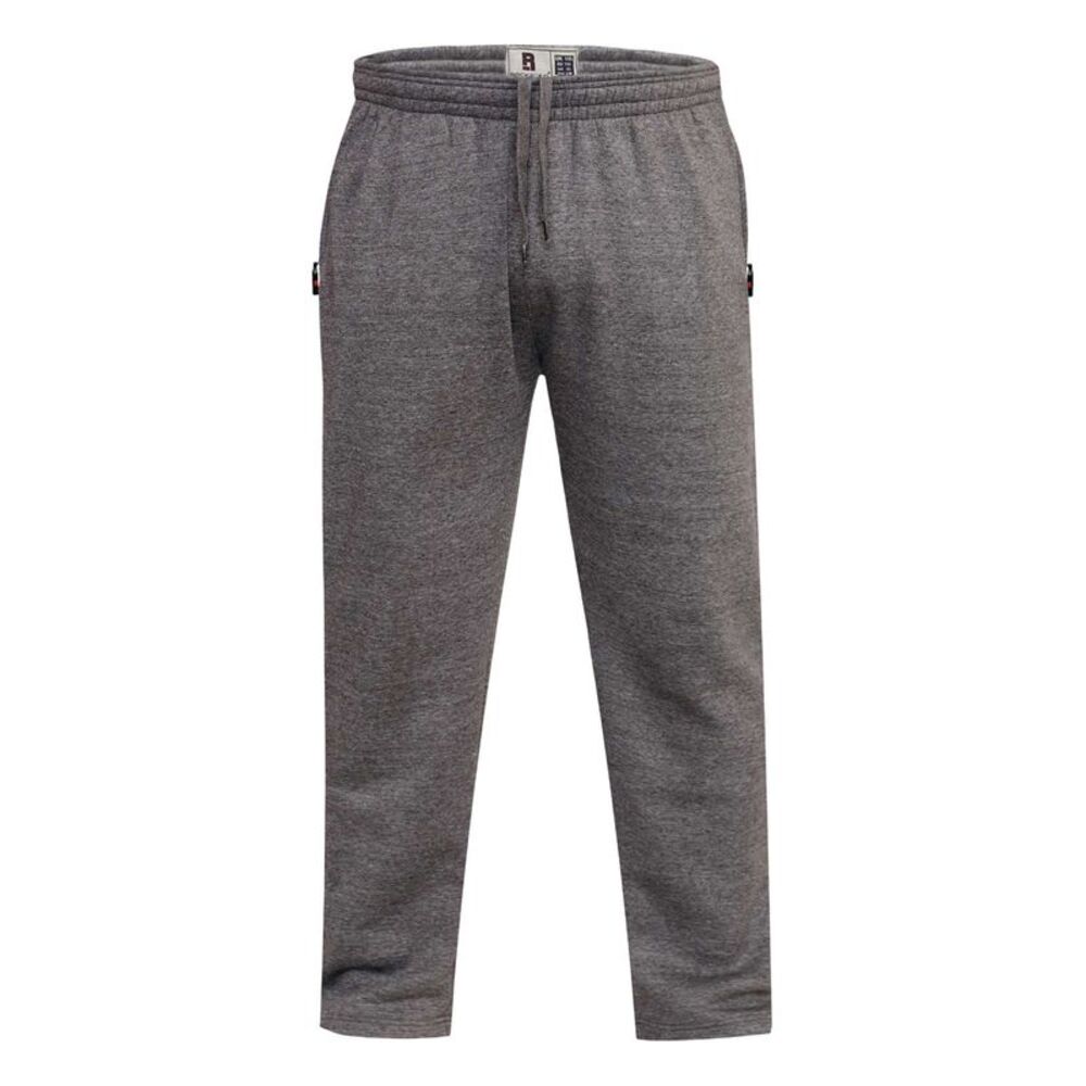 Duke Mens D555 Albert Rockford Open Hem Kingsize Sweatpants / Grey